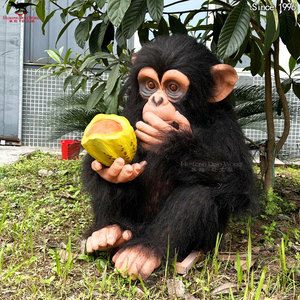 Scimmia Animatronica a Grandezza Naturale per Parchi a Tema, Zoo e Centri Commerciali - Product Image 6