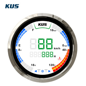 KUS - Instrumento LCD Multifuncional de 3 Pulgadas, Medidor TFT Marino Compatible con J1939 y <span class=keywords><strong>NMEA</strong></span> 2000 - Product Image 5
