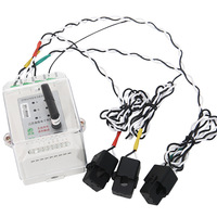 Compteur d'énergie prépayé triphasé SAVING DTM1218 (100A) avec enregistreur de données de puissance 4G, compatible carte SIM, terminal de surveillance WiFi