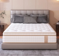 Meubles de chambre à coucher matelas de rêve lit de sommeil matelas roulant 12 pouces mousse à mémoire de gel poche matelas en mousse de polyuréthane à ressort