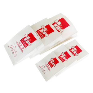 Sacchetti di Carta Anti-unto Monouso per Confezionamento Alimenti: Pollo Fritto, Bistecche, Strisce di Pollo, Nuggets, Patatine Fritte, Snack - Product Image 5