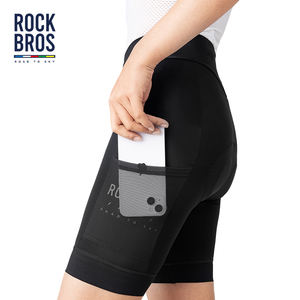 Shorts de <span class=keywords><strong>VTT</strong></span> ROCKBROS <span class=keywords><strong>pour</strong></span> femmes, série Road to SKY, rembourrage 3D, nylon sans couture, séchage rapide, respirant, vêtements de cyclisme - Product Image 2