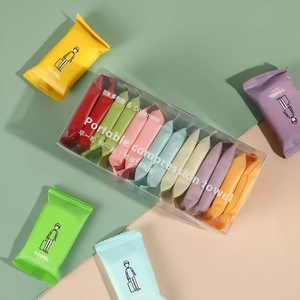 Toallas portátiles comprimidas para la cara y las manos Toalla de baño de limpieza facial desechable suave para acampar y viajar al aire libre - Product Image 4