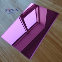Plaque acrylique transparente ultra-fine de 2 mm pour panneau lumineux LED mince, découpe sur mesure pour enseigne