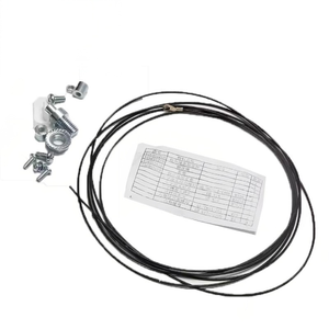 Ascensor Salvavidas Cuerda de alambre de acero Cerradura de puerta de coche Cerradura mecánica abierta Cable DE SEGURIDAD Dispositivo de puerta de seguridad para salón de apartamentos - Product Image 1