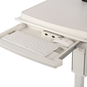 Great Cause Mobile Computer Cart WYTC771 Adjustable Height Silent Casters Hospital <b>Trolley</b> - Product Image 2