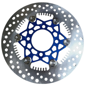 Nuevos accesorios para patinete, disco de freno delantero para motocicleta de 220mm para Yamaha MIO <span class=keywords><strong>Soul</strong></span> Honda Vario Beat Piringan, Rotor de freno de disco - Product Image 1