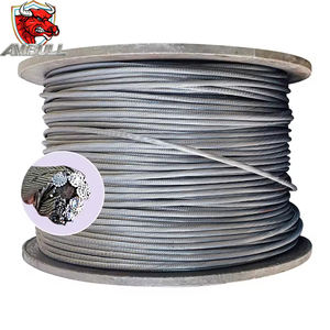 מארב הסיטונאי מחיר חינם מדגם 6x25fi + fc 6x25fi + iwrc 7*7 ניילון מצופה חבל אוויר כבל כבל פלדה חוט פלדה חבל - Product Image 1