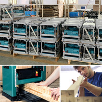 NEWEEK Machine à raboter le bois industrielle miniature à surface en bois