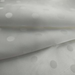 <span class=keywords><strong>25mm</strong></span> 42% soie + 58% Viscose Haute Qualité Mélange Soie Brocart Jacquard Soie Viscose Satin Tissu pour Robe Luxueux - Product Image 4