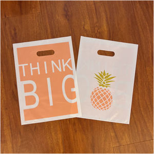 wholesale Customized Design Printed Waterproof Shopping <b>Bags</b> <b>Plastic</b> Die Cut <b>Bag</b> for Luxury Retail - Product Image 4