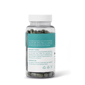 Kapsul Klorofil Perawatan Kesehatan Aroma Segar OEM Body Magic Odor Skin, Menyegarkan Ketiak dan Menghilangkan Bau Mulut - Product Image 2