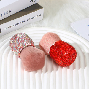 Nuevo Brocha de Maquillaje Jingbo con Incrustaciones de Diamantes, Brocha Individual <span class=keywords><strong>para</strong></span> Rubor, Diseño Portátil y Moderno, Recomendado por <span class=keywords><strong>Instagram</strong></span> - Product Image 3