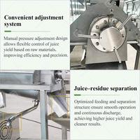 Mango kokosmelk fruitsap ananas tomatenpulp extract fruitpers extractiemachine