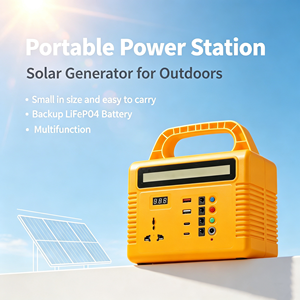 Station d'alimentation portable Meimu, 288Wh |   Batterie de secours LiFePO4, générateur solaire pour l'extérieur, le camping, les voyages, la chasse, les pannes de courant - Product Image 1
