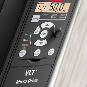 Variateur de fréquence Danfoss VLT Micro Drive 380V triphasé à contrôle vectoriel de tension, usage général - Product Image 1