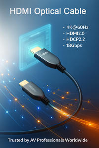 Cable AOC 4K60Hz 18Gbps Ultra Delgado <span class=keywords><strong>HDMI</strong></span> <span class=keywords><strong>2.0</strong></span> HDCP 2.2 Cable de Fibra Óptica 10M <span class=keywords><strong>15M</strong></span> 20M 25M 30M 35M 50M - Product Image 3