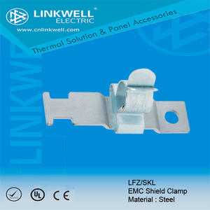 Colliers de blindage LINKWELL EMC - Colliers de blindage LF/SKL, clip en acier à ressort zingué - Product Image 5