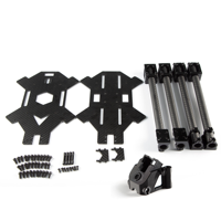 Châssis de drone de course FPV Mark4 V2 13 pouces en fibre de carbone 3K complète, kit de châssis de drone quadricoptère pour drones de freestyle, longue portée et transport de charge utile