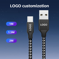 Kabel pengisi daya Cepat 2,4 a USB C ke tipe-c, kabel pengisian daya USB a ke USB C kualitas tinggi murah