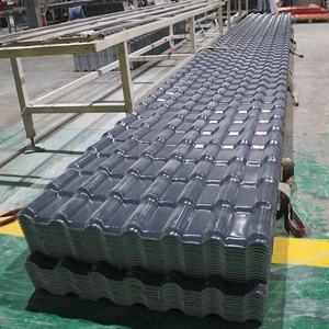 Tôle de <span class=keywords><strong>toiture</strong></span> carrée traditionnelle en résine synthétique ASA, villa antique, auvent imperméable, matériaux de construction, vente en gros d'usine - Product Image 3