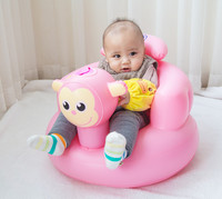 Canapé gonflable pour bébé, design simple, version mise à jour, chaise gonflable pour enfants, chaise de loisirs, meubles de salon, pouf en tricot