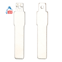MS utilisé pour AUTEL KF111(SIP22) lame de clé non coupée en métal de haute qualité pour télécommande lame vierge de clé de remplacement d'urgence