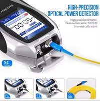 Compteur de fibre optique Y9 nouveau 4-en-1 tout-en-un Mini OPM FTTH VFL 1/15/20/30mw Rj45 testeur de câble connecteur SC Compatible