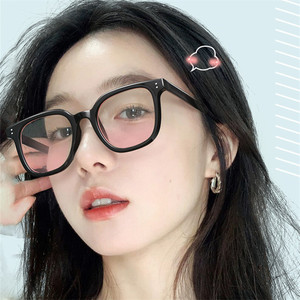 Gafas de sol rectangulares con montura completa, lentes rosas degradados, UV400, moda informal para mujer, adulto, 2023 - Product Image 4