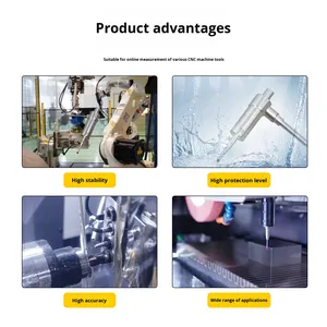 Sensor de Sonda de Contacto de Alta Precisión CNC, Repetibilidad de 1μm, Herramienta de Ajuste Automático de Cinco Ejes para Encontrar Bordes en Máquinas Herramienta - Product Image 6