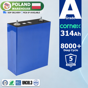 แบตเตอรี่โซลาร์เซลล์ LiFePO4 314Ah 320Ah 3.2V ของ EU แบบแท่งปริซึม  ใช้งานได้ยาวนาน  ลิเธียม LFP  ไม่มีภาษี  คลังสินค้าโปแลนด์ - Product Image 1