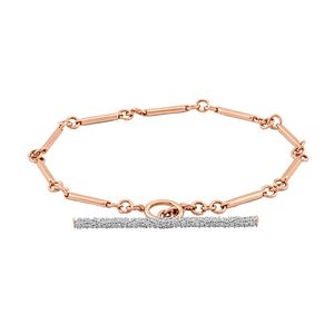 Pulsera de Cadena con Hebilla de Plata de Ley 925 Gemnel, Diseño Minimalista con Circonitas Cúbicas Brillantes, para Uso Diario - Product Image 6