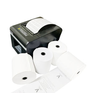 Rouleau de papier <span class=keywords><strong>fax</strong></span> thermique de haute qualité 80mm pour caisse enregistreuse/ATM Remise sur l'atteinte des montants de dépenses - Product Image 5
