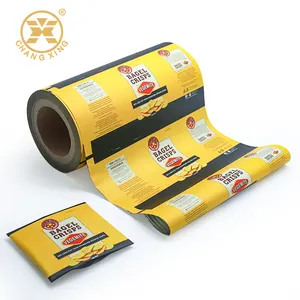 Op Maat Bedrukte Snack Voedselverpakking Bopp Cpp Lamineren Plastic Folie Heat Seal Lolly Candy Wrapping Folie Roll