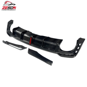 Diffuseur d'air de pare-chocs arrière en carbone de style KB pour <span class=keywords><strong>AUDI</strong></span> <span class=keywords><strong>RS5</strong></span> B9.5 Diffuseur arrière Lèvre arrière - Product Image 2