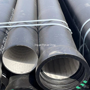 ท่อเหล็กหล่อเหนียวชนิด K9 คุณภาพดีที่สุด ขนาด 8 นิ้ว สำหรับน้ำ 300-600 มม. ได้รับการรับรองมาตรฐาน ISO 400 มม./ม. ต่อเมตร - Product Image 2