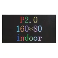 Полноцветный светодиодный модуль P2 для помещений 320x160 мм, ТВ-панель, светодиодная видеопанель, настенная панель, матрица большого размера панели