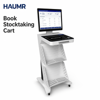 Carrito de Inventario Móvil para Libros con RFID HAUMR UHF SIP2 para una Gestión y Conteo de Inventario de Bibliotecas Eficientes, Otros Equipos de Servicio