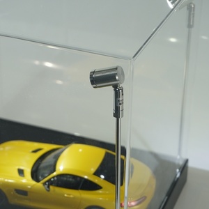 Boîte de présentation de voiture en acrylique transparente moderne, personnalisée, anti-UV, avec éclairage LED, pour collectionneurs de voitures - Vente chaude - Product Image 6