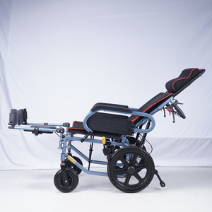 Fenghe Manual Wheelchair Aluminum Alloy High Back <b>Reclining</b> Folding Mobility Aid for Elderly and Disabled - Product Image 3