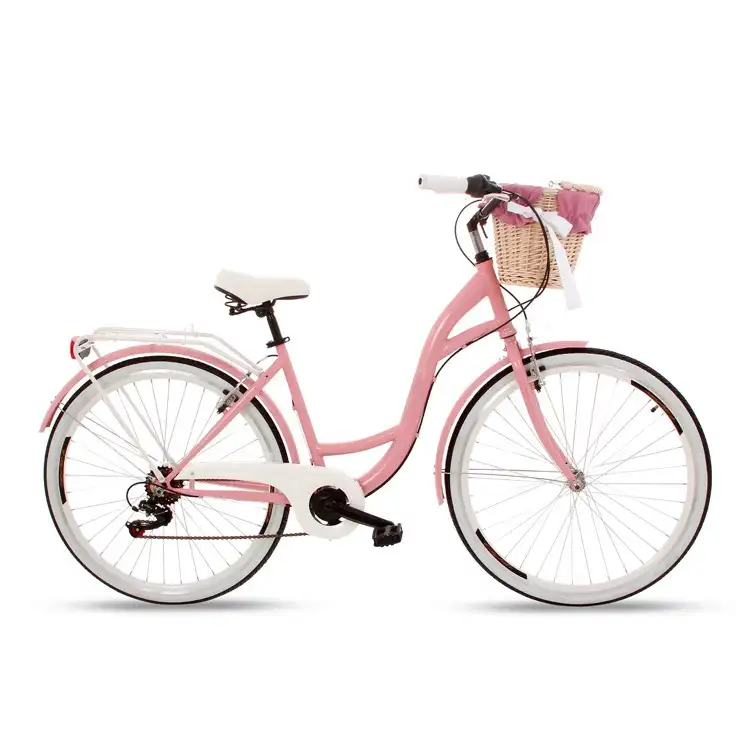 Bicicleta de ciudad de estilo antiguo para mujer, 26 pulgadas, OEM, ODM, vintage, gran oferta