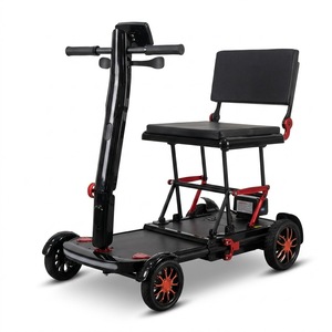 <span class=keywords><strong>Scooter</strong></span> de Movilidad Compacto y Ligero de Fibra de Carbono, Fácil de Plegar, con Motor sin Escobillas de 250W, Portátil para Viajes, de 4 Ruedas, para Personas con Discapacidad - Product Image 5