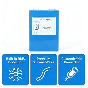 แบตเตอรี่ LiFePO4 3.2V 20Ah พร้อมระบบ BMS ในตัว สำหรับเก็บพลังงานแสงอาทิตย์ในรถบ้าน - Product Image 4