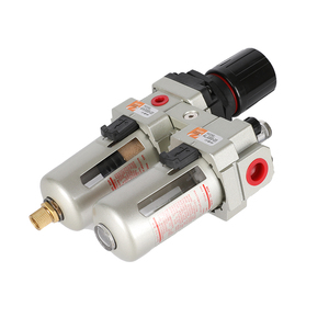 ชุดกรองลมแรงดันสูงอะลูมิเนียม AC1010~5010 พร้อมตัวควบคุมแรงดันลม ชิ้นส่วนนิวแมติกส์ ยูนิต FRL ยูนิต Ac Smc - Product Image 1