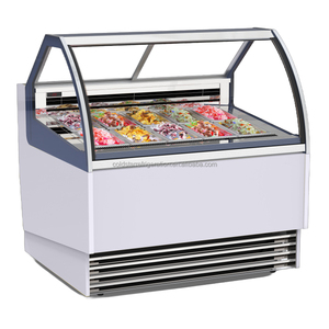 Vitrine Réfrigérée Portable Commerciale pour Crèmes Glacées avec Réfrigération à Température Unique et Refroidissement par Air - Product Image 1