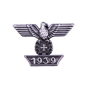 Insignes 3D commémoratifs de bande d'épingles en métal d'aigle vintage de haute qualité pour des vêtements - Product Image 4