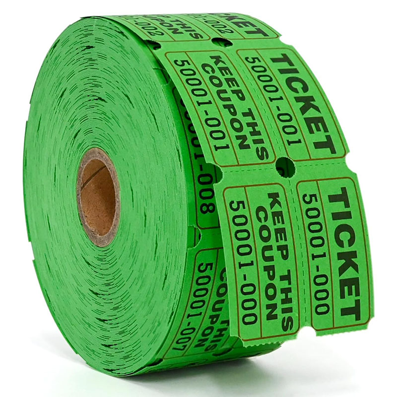 Green 1000pcs/roll