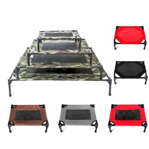 Cama de camping impermeable para mascotas, cama portátil de viaje para perros, cama de campamento de malla Oxford - Product Image 1