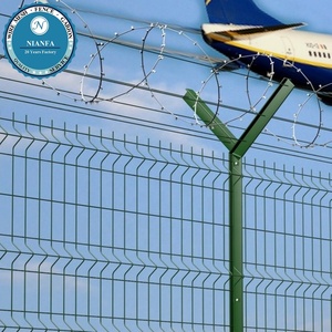 Trang Trí Nhựa Lưới Vườn Kim Loại Hàng Rào Panel/PVC Tráng Vườn Bảo Vệ 3D Tam Giác Uốn BRC Lưới Hàng Rào - Product Image 6