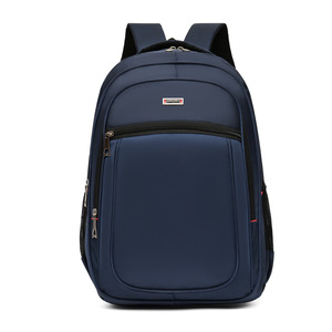 Laptop <b>Backpack</b> <b>Large</b> <b>Capacity</b> Lightweight Business Travel Men Solid Color Shoulder Straps Spring 2024 - Product Image 5